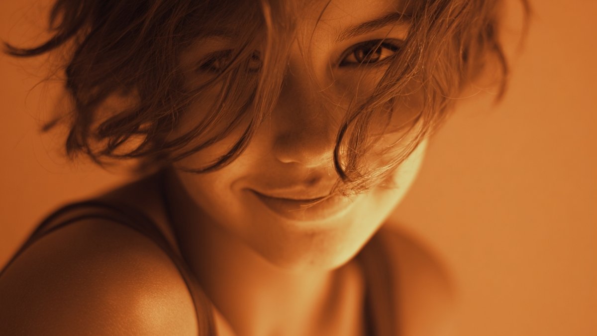 Beautiful Woman Smiling Beauty Affirmations for Confidence, Self-Acceptance & Care