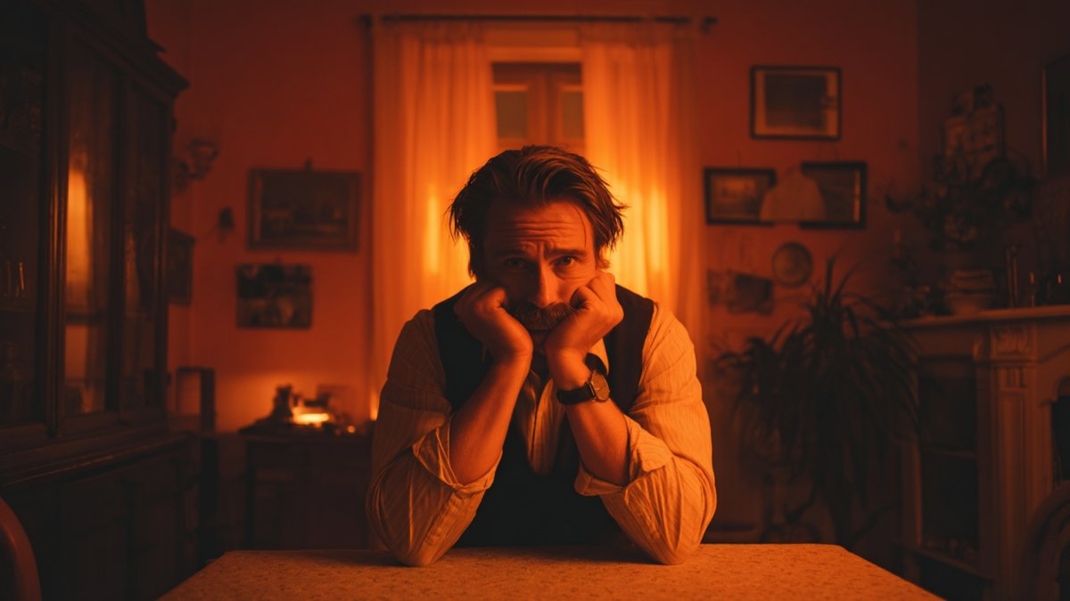 Scared Man Sitting at the Table Fear Quotes to Handle Self-Doubt, Failure, and Life Changes