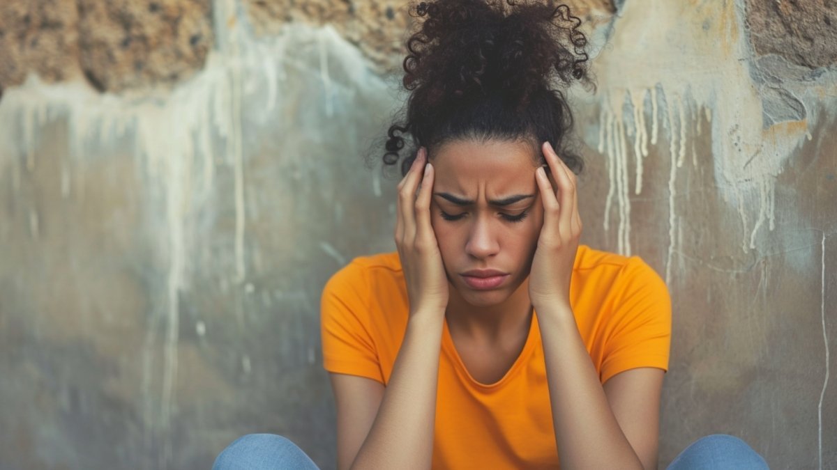 woman sitting sad thinking what to do with life